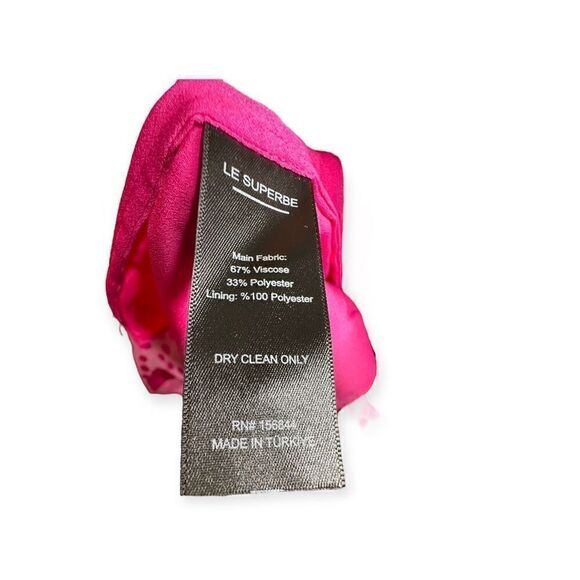 Le Superbe Aurora Flora Lil Flirt Mini Dress Sz 6 | Pink & Orange | NWT Designer - Picture 8 of 9